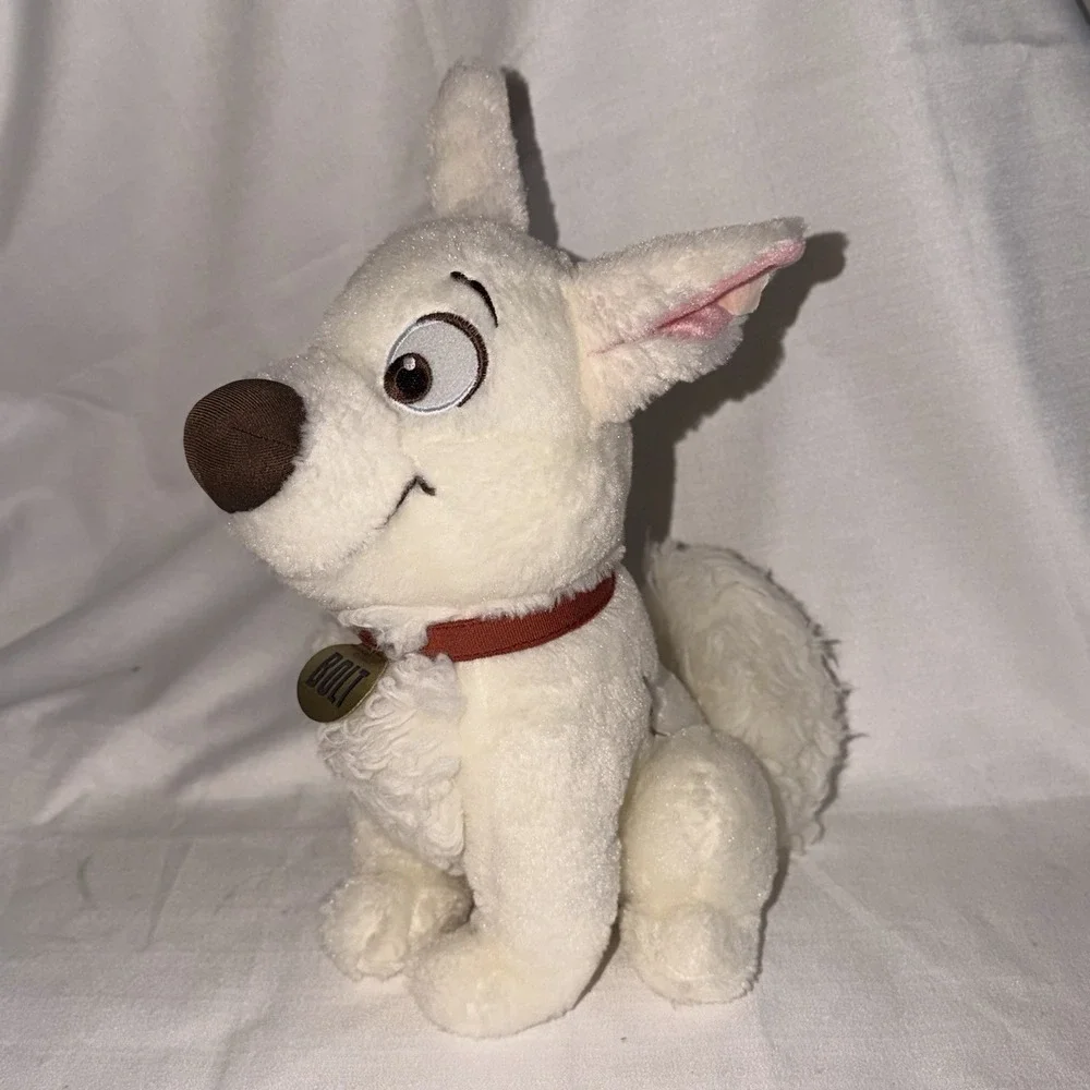 Disney Parks Bolt Dog Plush 12